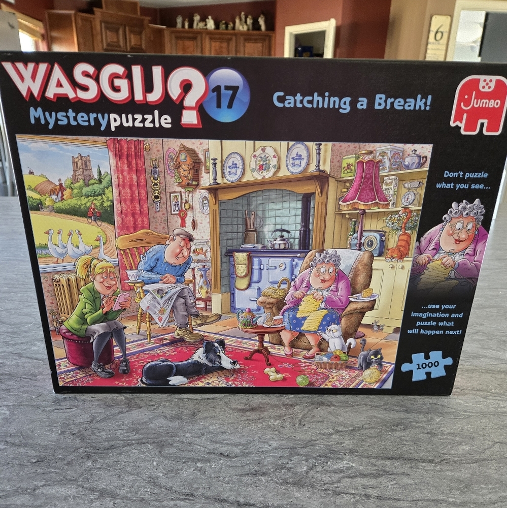 Mystery Puzzle 17 - Catching a Break - 1000 Pieces